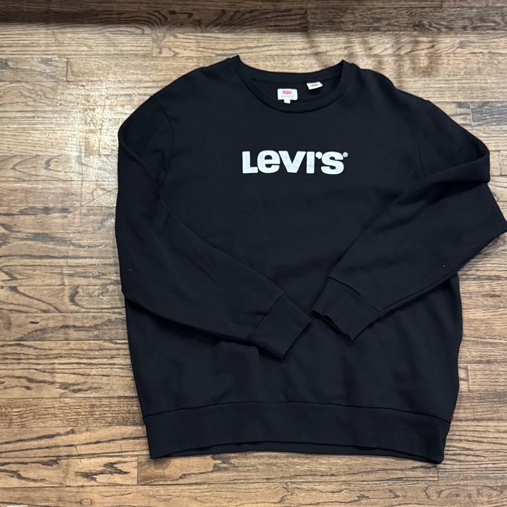 Levi's Black Crewneck Men's Sweater